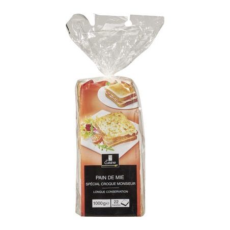 En Cuisine 1Kg Pain De Mie Special Croque Monsieur