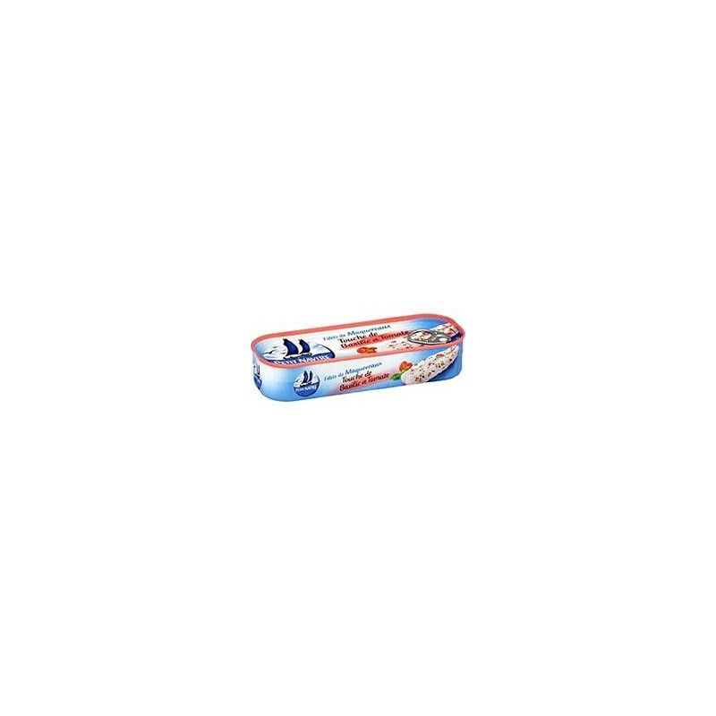 Petit Navire Bte 110G Filet De Maquereaux Basilic Tomate