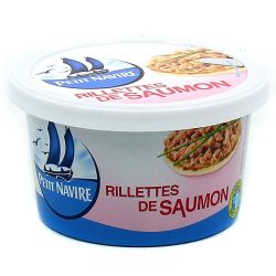 Petit Navire Rillettes De Saumon 1/6 : Le Pot 125 G