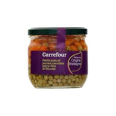 Carrefour 37Cl Petits Pois Carottes Extra Fins Crf