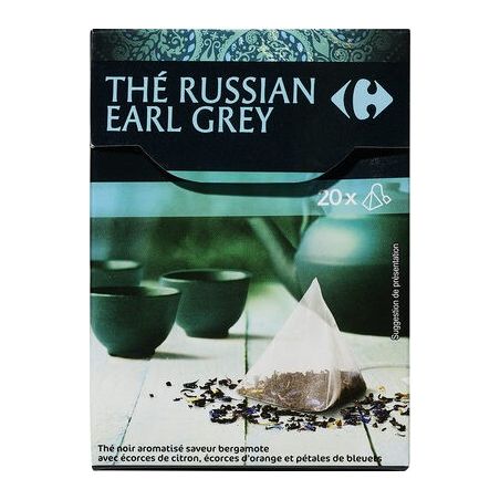 Carrefour X20 Thé Earl Grey Crf