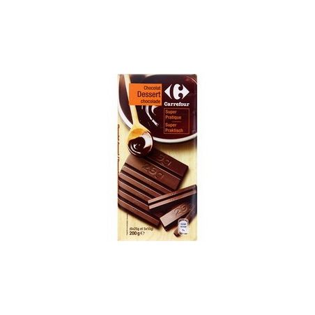 Crf Original 200G Tablette Chocolat Dessert 52% Cacao