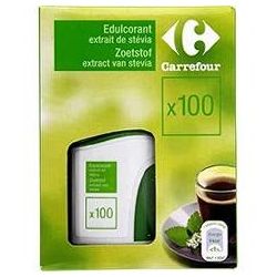 Carrefour 6G Comprimés Briquet De Stévia X100 Crf