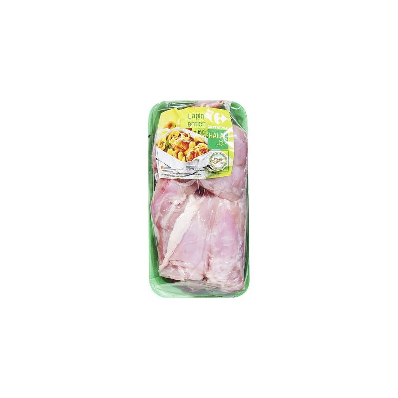 Carrefour Kg Lapin Entier Crf Halal