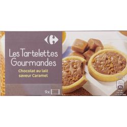 Crf Cdm 125G Biscuits Tartelettes Gourmandes Chocolat Caramel