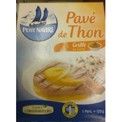 Petit Navire 120G Pave.Thon.Gril.Curry. P.N
