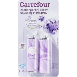 Carrefour 2X15Ml Spray Rech.Lavande Crf
