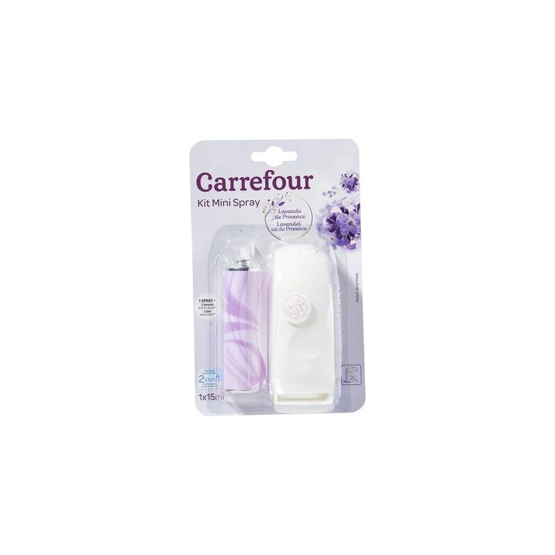 Carrefour Minispray Boitier+Rech.Lav.Crf