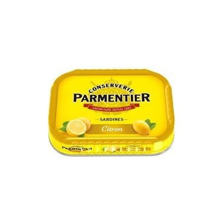 Petit Navire Sardines Citron & Basilic Parmentier : La Boite De 135 G