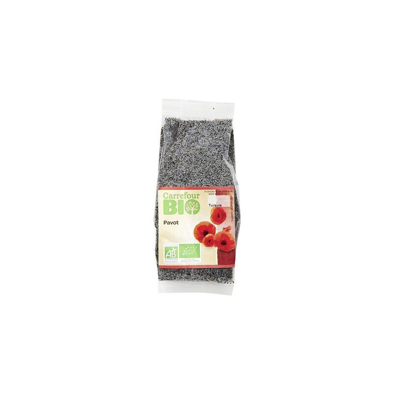 Carrefour Bio 100G Graines De Pavot Crf