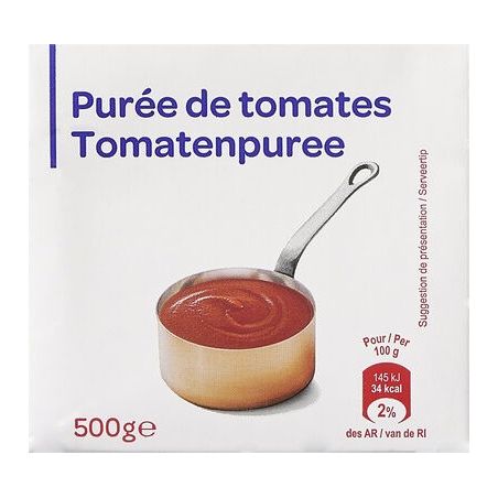 Pp Blanc 500G Puree Tomate Brique Ppblanc