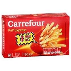 Carrefour 130G Frites Express À L'Huile De Tournesol Crf