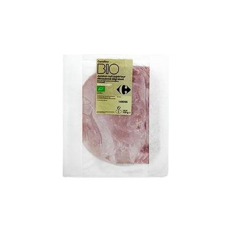 Carrefour 100G Jbon Cuit Bio Italien Crf