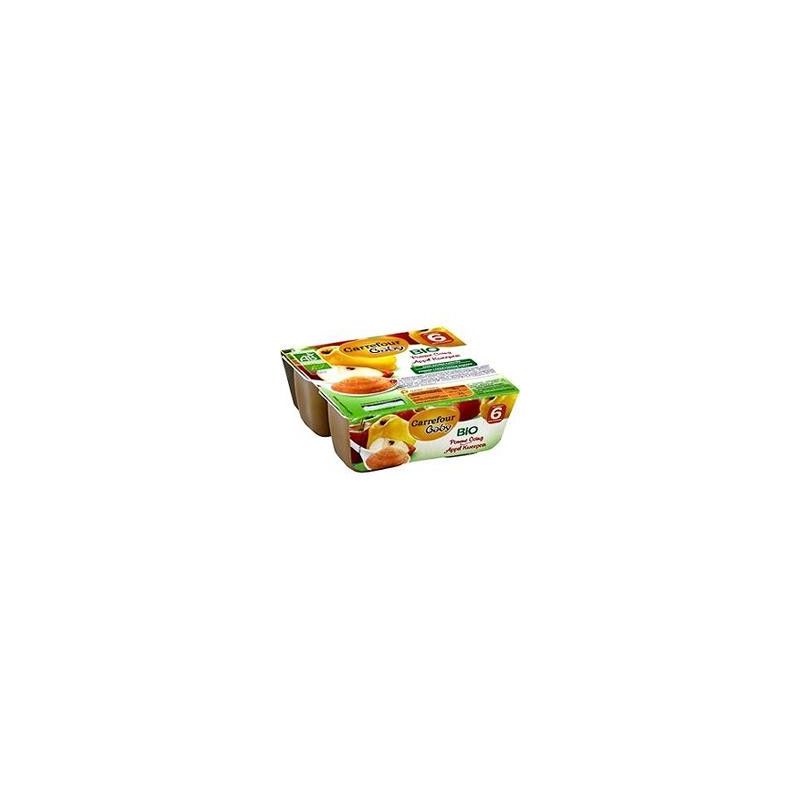 Crf Baby Bio 4X100G Compote Pomme/Coing