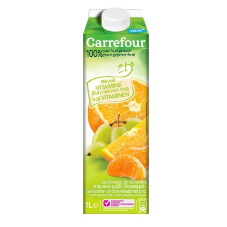 Crf Extra 1L Jus Orange/Clémentine/Raisin