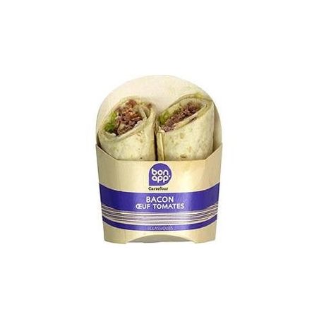 Bon Appetit Classic 180G Wraps Bacon Brudités Crf