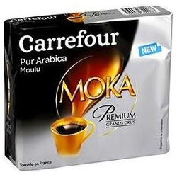 Carrefour 2X250G Cafe Mlu Moka Premi Crf