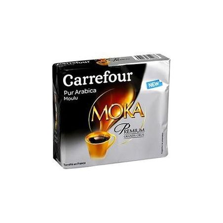 Carrefour 2X250G Cafe Mlu Moka Premi Crf