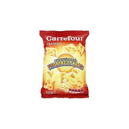 Carrefour 100G Crackers À L'Emmental Crf