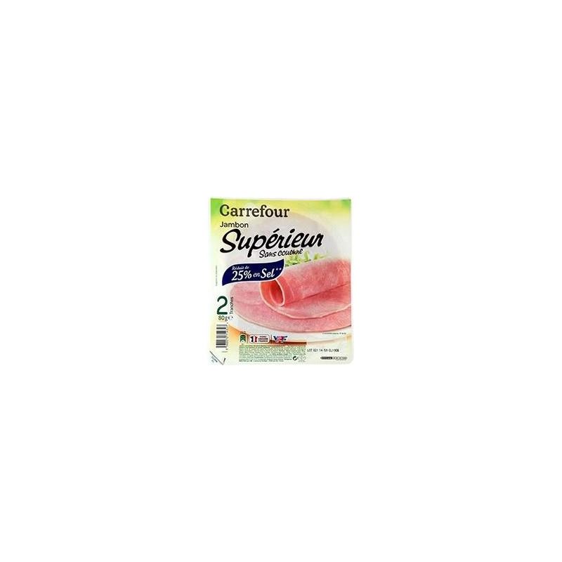 Crf Extra 80G Jambon Supérieur -25% Sel