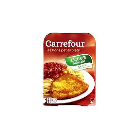 Carrefour 300G Pané Volaille Milanaise Spaghetti Crf