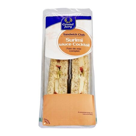 Grand Jury 140G Sandwich Club Surimi Crudites