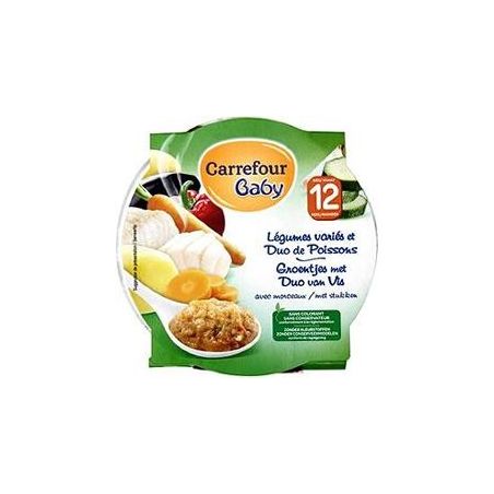 Carrefour Baby 230G Ass.Leg.Duo Poisson Crf B