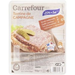 Carrefour 150G Terrine De Camp. Tsr Crf