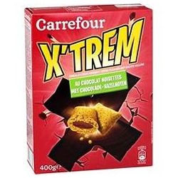 Carrefour 400G Céréales X'Trem Chocolat & Noisettes Crf