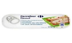 Pp Blanc 1/4 Filets De Maquereaux Au Vin Et Aromates