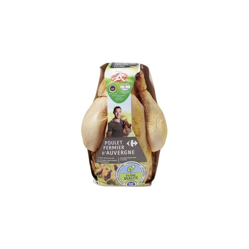 Carrefour Kg Poulet Fermier Jne Eqc Crf