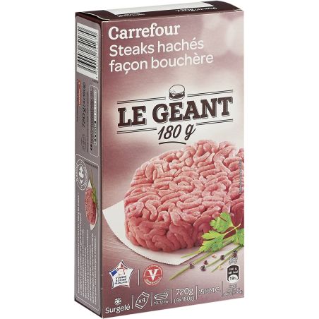 Crf Cdm 4X180G Steaks Hachés Géants