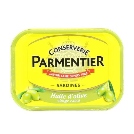Parmentier Sardines À L'Huile D'Olive : La Boite De 135 G