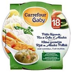 Carrefour Baby 260G Ass.Legumes Colin Crf Bb