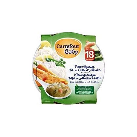 Carrefour Baby 260G Ass.Legumes Colin Crf Bb