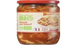 Carrefour Bio 650G Ravioli Boeuf Crf