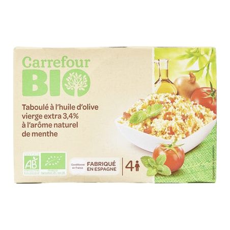 Carrefour Bio 730G Taboule Etui Crf