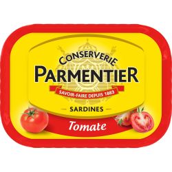 Parmentier Sardines Tomate : La Boite De 135G