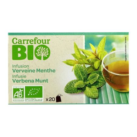 Tisane verveine menthe BIO, 36g