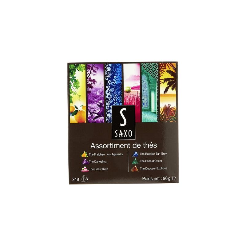 Saxo X48 Coffret Assortiments Thés