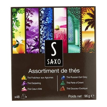 Saxo X48 Coffret Assortiments Thés
