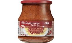 Carrefour 420G Sce Bolognaise Epicee Crf