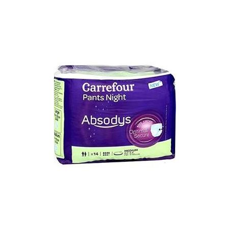 Carrefour X14 Culottes Incontinence Adulte Medium Nuit Crf