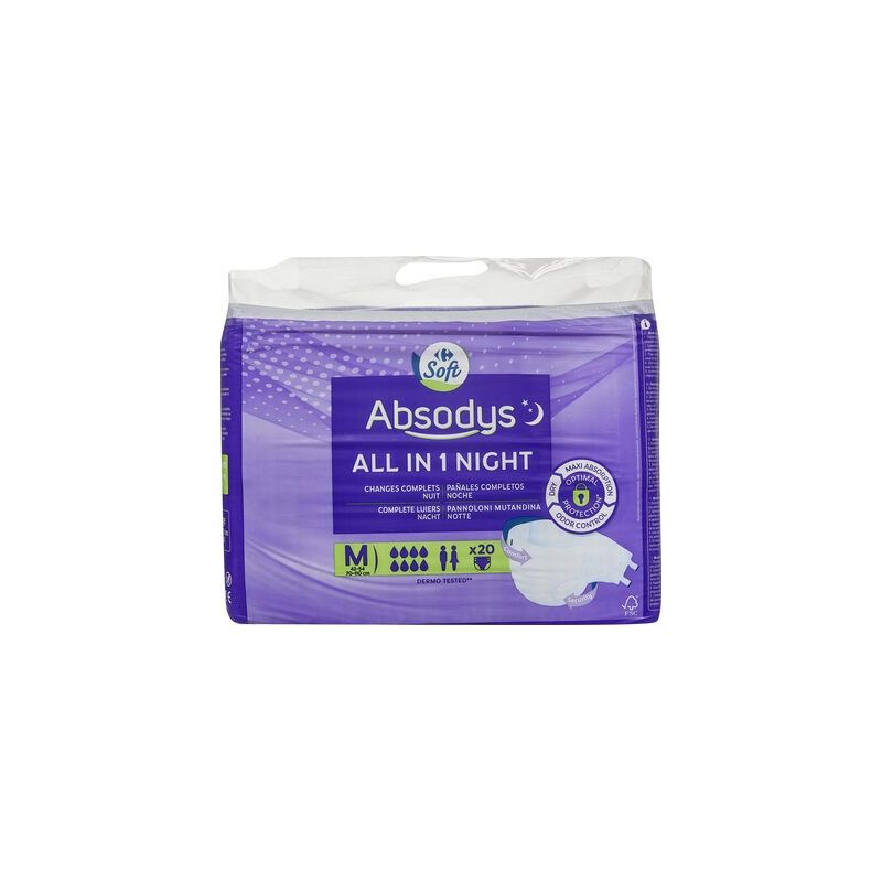 Crf Soft X20 Changes Adulte Medium Nuit