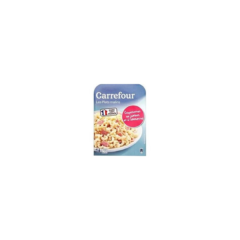 Carrefour 300G Coquillettes Jambon Emmental Crf