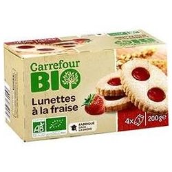 Carrefour 200G Lunettes Fraises Bio Crf