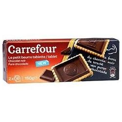 Crf Cdm 150G Biscuits Le Petit Beurre Tablette De Chocolat Noir