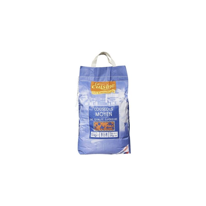 En Cuisine 5Kg Couscous Moyen