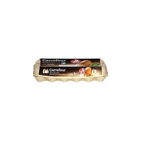 Carrefour X12 Œufs Frais Label Rouge Crf Original