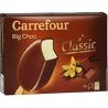 Carrefour 300G Glace Vanille Enrobée De Chocolat X4 Btonnets Géants Crf